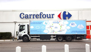 Camión de Carrefour