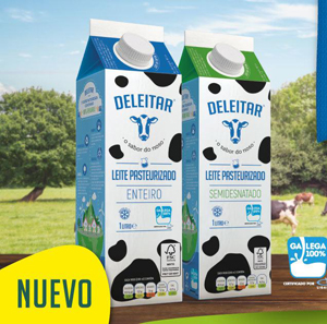 Nueva leche Deleitar