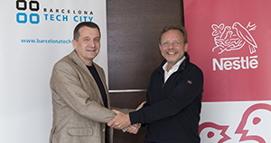 Acuerdo entre Nestlé y Barcelona Tech City