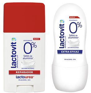Nuevos desodorantes Lactovit 0%