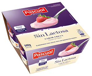 Nuevo yogur sin lactosa sabor fresa